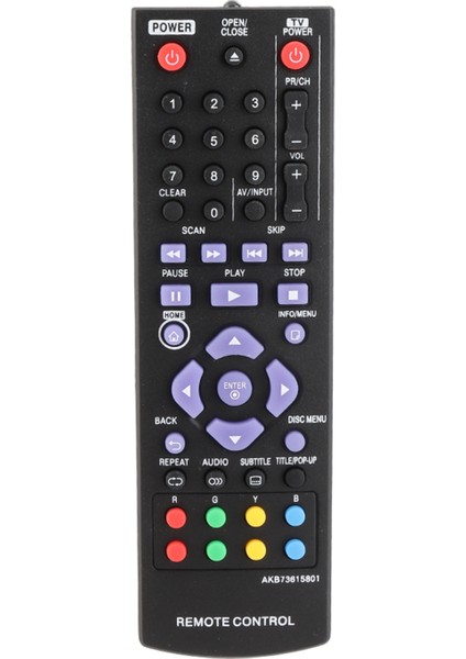 AKB73615801 Için Yedek Akıllı Tv Uzaktan Kumanda Televizyon Kontrol Cihazı (Yurt Dışından)