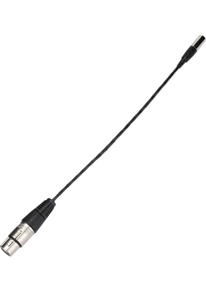 Mini Xlr 3pin Erkek - Xlr 3pin Dişi Alüminyum Folyo Korumalı Bakır Tel Ses Kablosu (Yurt Dışından)