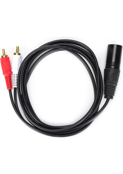 Jorındo Mikrofon Kablosu Xlr Erkek - Çift Rca Y Ayırıcı Dengeli Sinyal Mikrofon Bağlantı Kablosu (Yurt Dışından)
