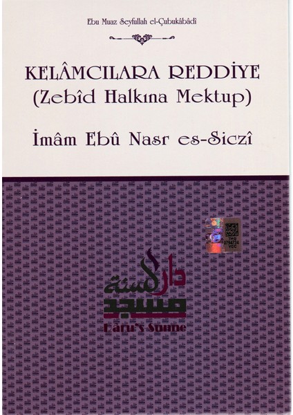 Kelamcılara Reddiye
