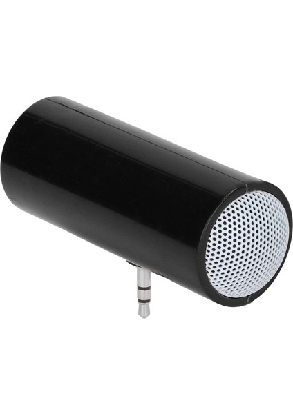 3,5 mm Jack Stereo Mini Hoparlör Taşınabilir Kablosuz Takılabilir Hoparlör Cep Telefonları ve Tabletler Içinsiyah (Yurt Dışından)