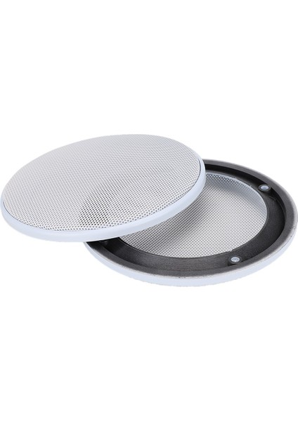 2 Adet 4 Inç Hoparlör Hoparlör Koruyucu Kapak Hoparlör Dekorasyonu (Beyaz Beyaz) (Yurt Dışından) modelleri