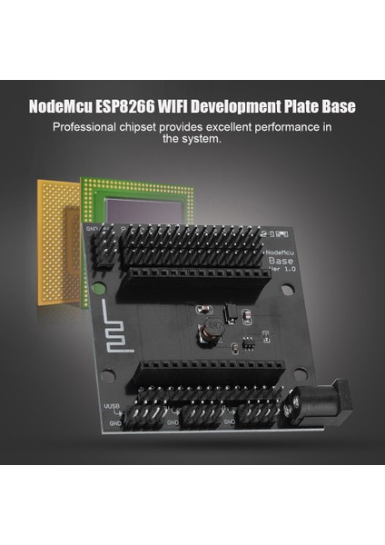 Nodemcu Lua Siyah Metal ESP8266 Wıfı Geliştirme Plaka Tabanı Genişletici Kart Tabanı (Yurt Dışından) fiyatları