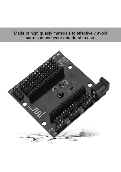 Nodemcu Lua Siyah Metal ESP8266 Wıfı Geliştirme Plaka Tabanı Genişletici Kart Tabanı (Yurt Dışından) modelleri