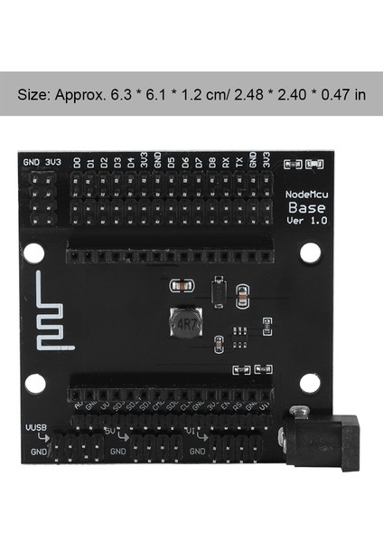 Nodemcu Lua Siyah Metal ESP8266 Wıfı Geliştirme Plaka Tabanı Genişletici Kart Tabanı (Yurt Dışından) indirimleri