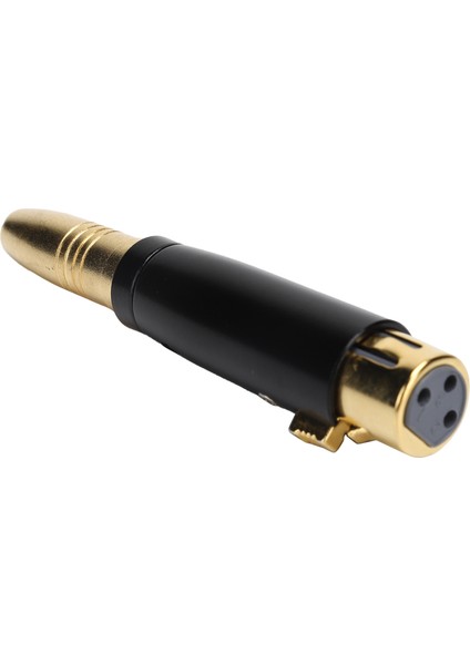 6.35MM Dişi - Xlr Dişi Adaptör Çinko Alaşımlı Ses Çalar Mikrofon Gitar (Yurt Dışından)