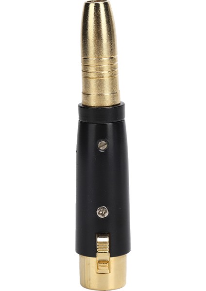 6.35MM Dişi - Xlr Dişi Adaptör Çinko Alaşımlı Ses Çalar Mikrofon Gitar (Yurt Dışından)