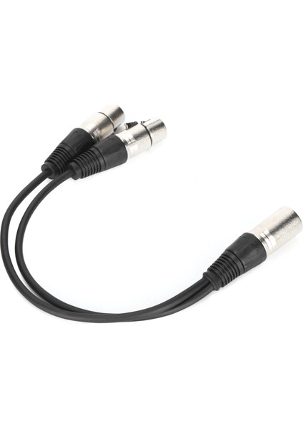 Jorındo JD6068 Xlr Erkek - Çift Xlr Dişi Kablo Ytype Ayırıcı Ses Mikrofon Kablosu 0.3m (Yurt Dışından)