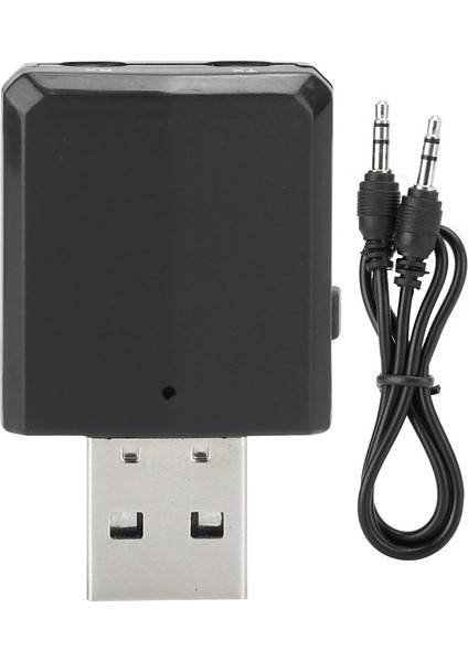 USB Kablosuz Bluetooth 5.0 Adaptörü Siyah Ses Müzik Alıcısı Vericisi Araba Tv Için (Yurt Dışından)