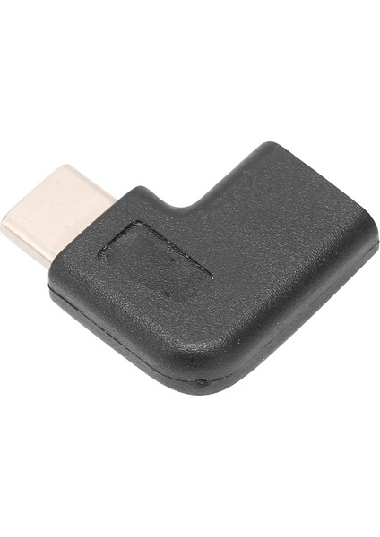 Tip C Erkek - Dişi Adaptör Desteği Çift Taraflı 90 Derece Tip C Uzatma Adaptörü Dizüstü Bilgisayarlar Tabletler Akıllı Telefonlar Için (Yurt Dışından) fırsatları
