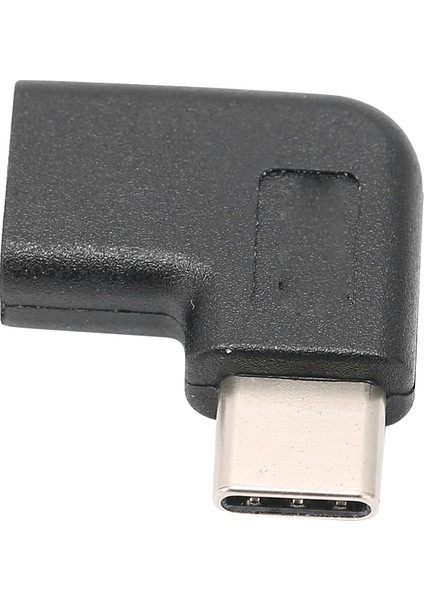 Tip C Erkek - Dişi Adaptör Desteği Çift Taraflı 90 Derece Tip C Uzatma Adaptörü Dizüstü Bilgisayarlar Tabletler Akıllı Telefonlar Için (Yurt Dışından) indirimleri