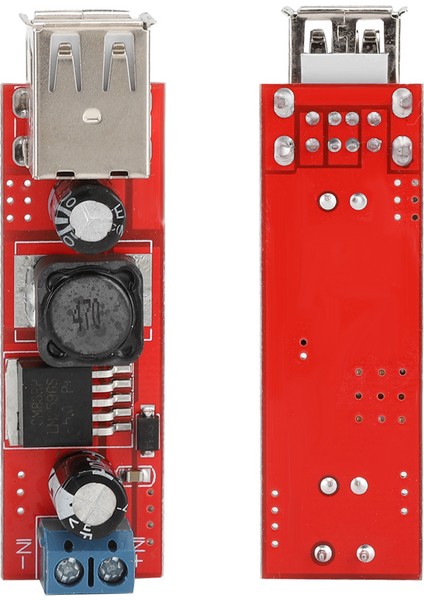 Çift USB Çıkışı 9V/12V/24V/36V Ila 5VDC Dc Araç Şarj 3A Buck Voltaj Regülatör Modülü (Yurt Dışından) fiyatları