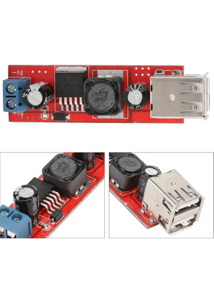 Çift USB Çıkışı 9V/12V/24V/36V Ila 5VDC Dc Araç Şarj 3A Buck Voltaj Regülatör Modülü (Yurt Dışından) indirimleri