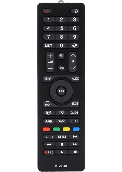 CT‑8046 Yedek Uzaktan Kumanda Dayanıklı Toshiba 32D1533DB Tv Için Uzaktan Kumandayı Değiştirin (Yurt Dışından)