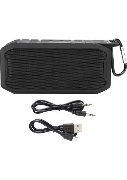 Taşınabilir X2 Kablosuz Bluetooth 5.0 Hoparlör Subwoofer Açık Hava Ipx7 Su Geçirmez Stereosiyah (Yurt Dışından)