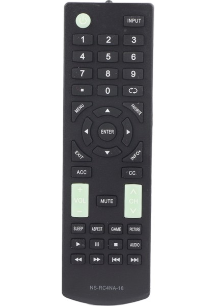 Insıgnıa LCD Tv NSRC4NA18(NSRC4NA18) Için Yüksek Kaliteli Televizyon Uzaktan Kumandası Değişimi (Yurt Dışından)