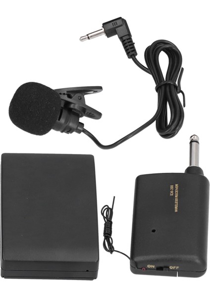Km 208 Kablosuz Fm Verici Alıcı Bluetooth Yaka Klipsli 20M Alma Aralığı Mikrofon Sistemi (Yurt Dışından)