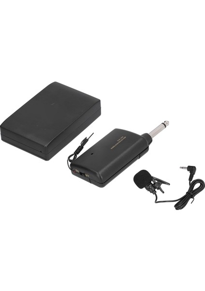 Km 208 Kablosuz Fm Verici Alıcı Bluetooth Yaka Klipsli 20M Alma Aralığı Mikrofon Sistemi (Yurt Dışından)
