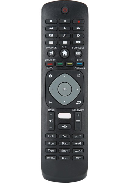 10M/33FT Tv Televizyon Uzaktan Kumanda Kontrol Cihazı Siyah Philips Netflıx Için Yedek (Yurt Dışından)