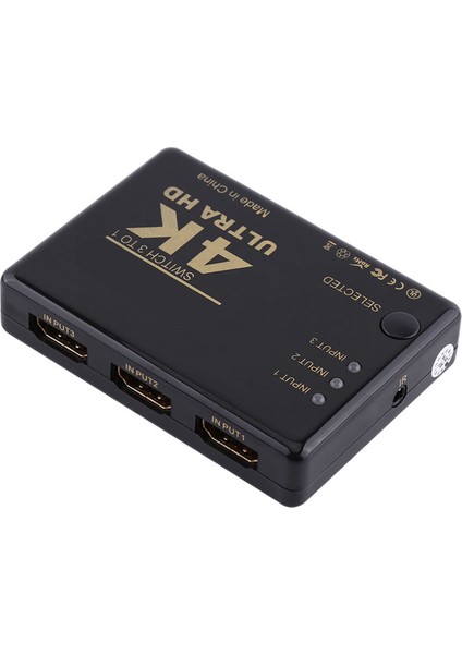 4K Ultra Hd 1080P 3 Port HDMI Anahtar Amplifikatör Seçici Ayırıcı Hub Uzaktan Kumandalı (Yurt Dışından) modelleri