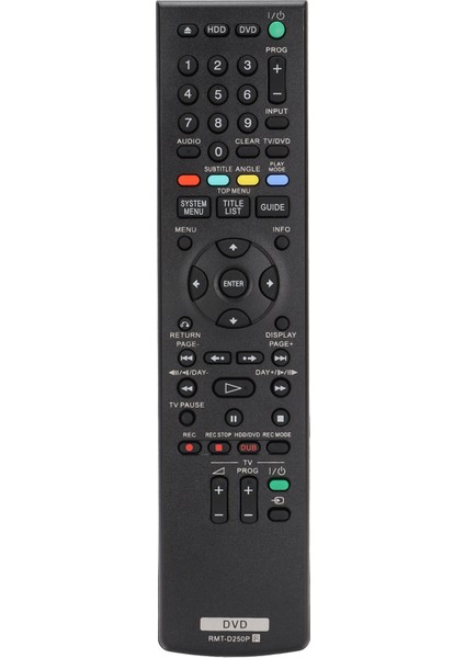 Sony RMTD247P RMTD250P RMTD251P RMTD224P Için Uygun Tv Yedek Uzaktan Kumandası (Yurt Dışından)