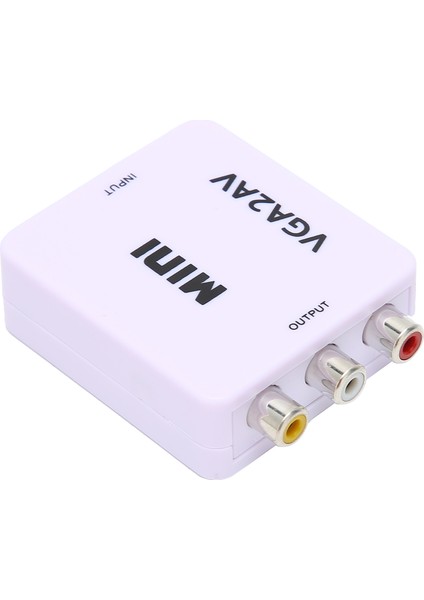 Mini VGA - Av 1080P Hd Video Dönüştürücü Adaptör 165MHZ Tv Pc Için Veri Kablosuyla (Yurt Dışından) fırsatları