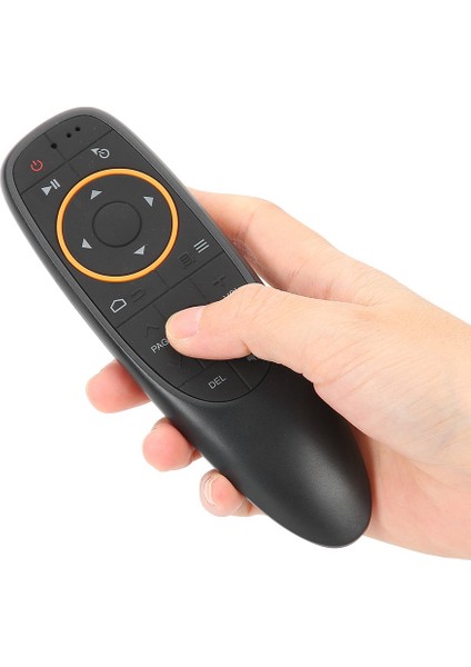G10 Siyah Ses Uzaktan Kumanda 2.4g Air Mouse Mini Kablosuz Klavye Jiroskoplu (2.4g Vücut Hissi Jiroskop Sesi) (Yurt Dışından) indirimleri
