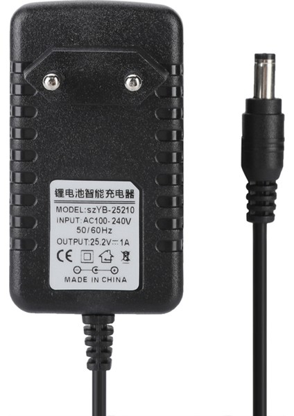 25.2V/1A Hızlı Şarj Li Ion Şarj Adaptörü Giriş Çok Seviyeli Korumalar (Yurt Dışından) modelleri