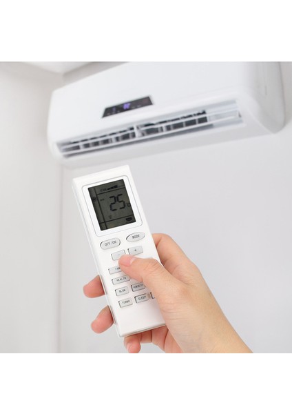 Sanyo Için Abs Dayanıklı Beyaz Klima Kontrol Cihazı Uzaktan Kumanda Aksesuarı Pil Olmadan (Yurt Dışından) modelleri