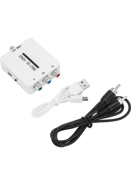 Video Dönüştürücü Mini Ypbpr'den Cvbs Ses Video Adaptörüne Projektörler Monitörler Tv'ler Için (Yurt Dışından) modelleri