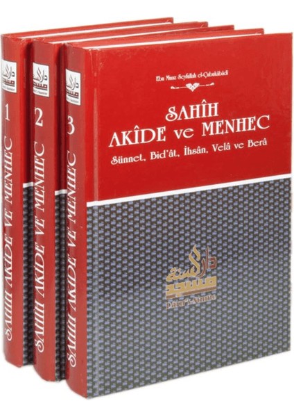 Sahih Akide ve Menhec (3 Cilt Takım)