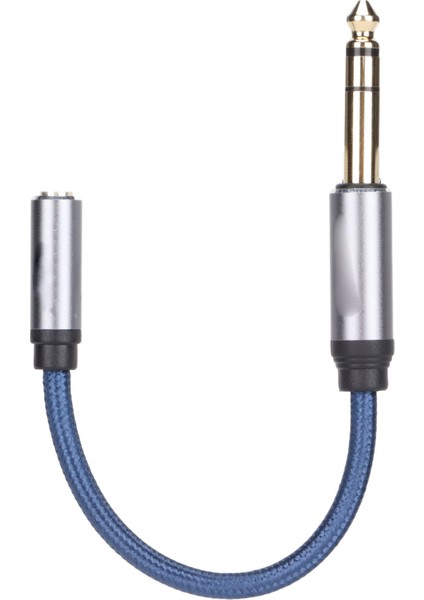 Ses Adaptörü Kablosu 3.5mm Dişi - 6.35MM Erkek Mikrofon Kulaklık Ses Adaptörü (Yurt Dışından)