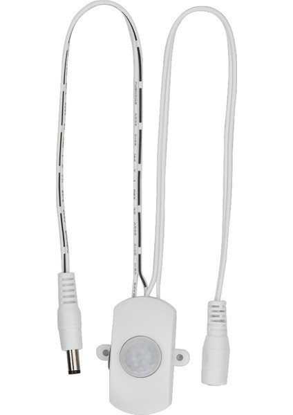 5A Dc 6‑24V Mini Pır Kızılötesi Hareket Sensörü Dedektör Anahtarı LED Şerit Otomatik Anahtar Beyaz (Yurt Dışından) fırsatları