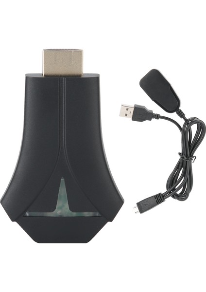 Telefondan Tv'ye Wifi Ekran Alıcısı Ekran Yansıtma Kablosuz HDMI Ekran Dongle Adaptörü (Yurt Dışından)