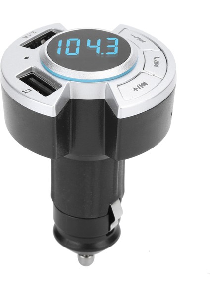 Araç Üstü Bluetooth Mp3 Çalar Çok Fonksiyonlu Fm Verici U Disk USB Şarj (Yurt Dışından)