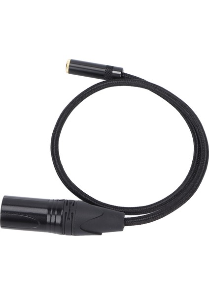 3.5mm Dişi - Xlr Erkek Kablo Girişimi Önleyen Gürültüsüz 3pin Stereo Xlr Adaptör Kablosu Mikser Mikrofon Için 19.7in (Yurt Dışından) modelleri