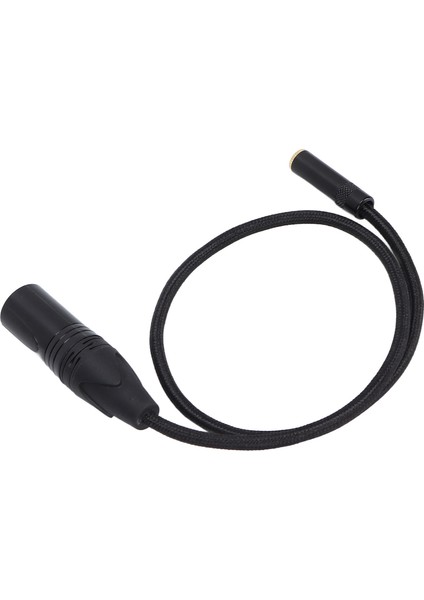 3.5mm Dişi - Xlr Erkek Kablo Girişimi Önleyen Gürültüsüz 3pin Stereo Xlr Adaptör Kablosu Mikser Mikrofon Için 19.7in (Yurt Dışından) indirimleri