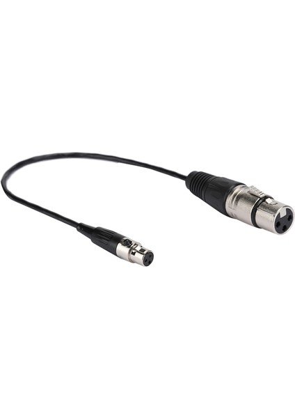 Mini Xlr 3pin Dişi - Xlr 3pin Dişi Ses Kablosu Kameralar/slr'ler Için Standart Mikrofon Bağlantısı (Yurt Dışından)