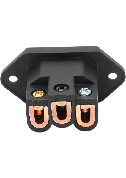 Monosaudio IB70(C) Saf Bakır Iec Dişi Güç Soketi Panel Montajlı Fiş Güç Konnektörü Kuyruk 100‑250V (Yurt Dışından)