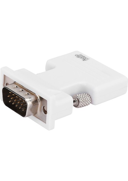 1080P Hd Multimedya Arayüzü VGA Ses Video Dönüştürücü Adaptör 3.5mm Kablo ile Pc Dizüstü Tv Için (Yurt Dışından) fırsatları