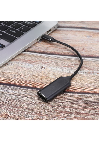USB C Type C HDMI Telefon Projeksiyon Ekranı Yüksek Çözünürlüklü Transverter Dönüştürücü Kablo Hattı 4K30Hz (Yurt Dışından) fırsatları