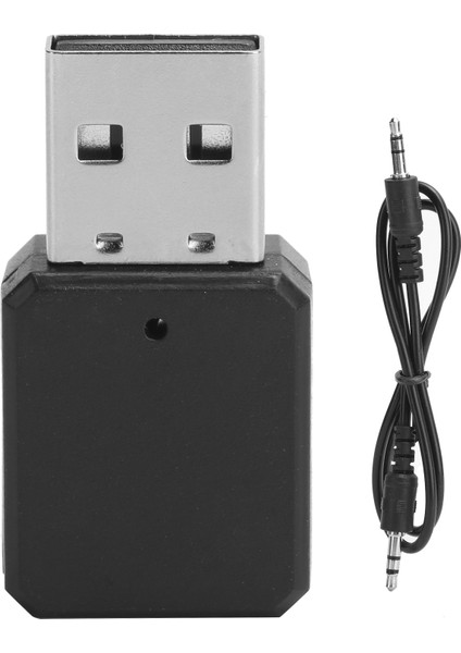 Bluetooth 5.1 USB Verici Adaptörü Kablosuz Ses Alıcısı 3,5 mm Aux Kablosu ile (Yurt Dışından)