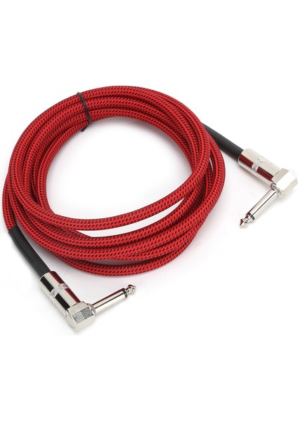 Jorındo Gitar Kablosu 6.35MM 1/4in Ses Bağlantı Kablosu Elektrikli Müzik Aleti Kablosu 3 M / 9.8FTJD6208 (Yurt Dışından)