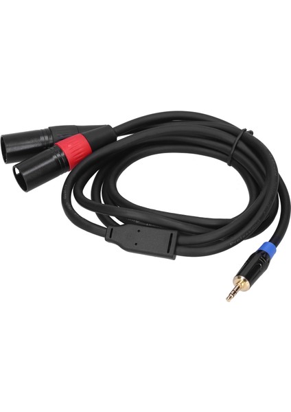 3.5mm Stereo Erkekten Çift 2 Xlr Erkek Fiş Konnektörü Ses Dönüştürücü Adaptör Kablosu Kordon1.8m (Yurt Dışından) indirimleri