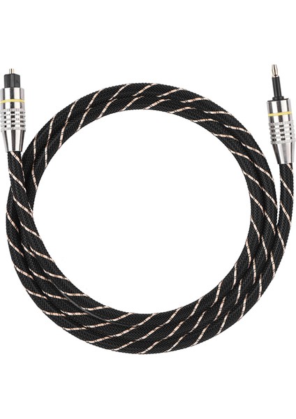 Toslink - Mini Fiş 3.5mm Optik Fiber Dijital Ses Kablosu Spdıf Altın Kaplama Konnektör 1m (Yurt Dışından)