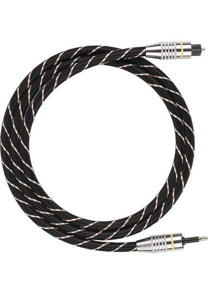 Toslink - Mini Fiş 3.5mm Optik Fiber Dijital Ses Kablosu Spdıf Altın Kaplama Konnektör 1m (Yurt Dışından)
