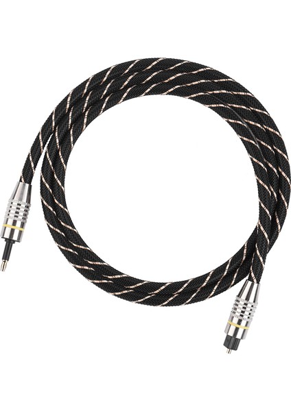 Toslink - Mini Fiş 3.5mm Optik Fiber Dijital Ses Kablosu Spdıf Altın Kaplama Konnektör 1m (Yurt Dışından)