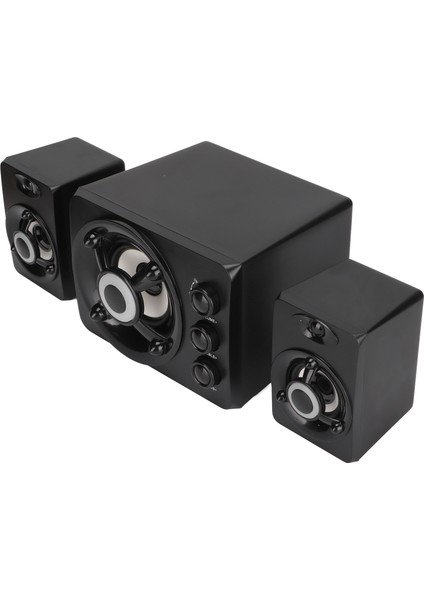 Bilgisayar Hoparlörü 2.1 USB Güç Kaynaklı Stereo Subwoofer Multimedya Kablolu Hoparlör Rgb LED Işıklı Pc Dizüstü Bilgisayar Içinyeni Siyah (Yurt Dışından) fiyatları