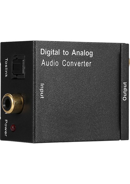 Ses Dönüştürücü Dijital Optik A Analog Koaksiyel Adaptör Rca Dönüştürücü (Yurt Dışından)