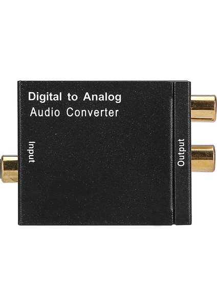 Ses Dönüştürücü Dijital Optik A Analog Koaksiyel Adaptör Rca Dönüştürücü (Yurt Dışından)